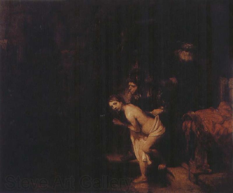 REMBRANDT Harmenszoon van Rijn Susanna and the Elders France oil painting art